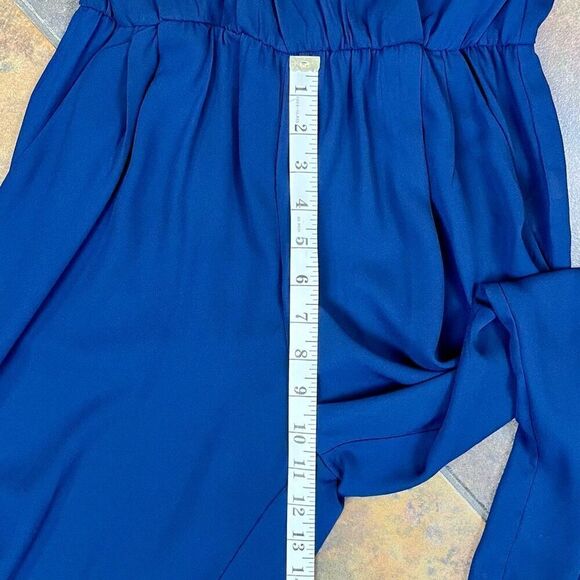 OODT Women’s Blue Wrap Jumpsuit Small - Picture 8 of 11